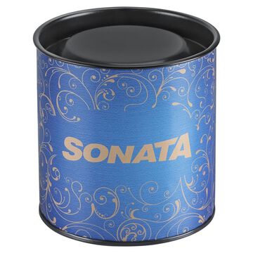 Sonata Utsav Grey Dial Two Toned Bi Metal Strap Watch for Women