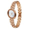 Titan Raga Glimmers Quartz Analog Mother of Pearl Dial Rose Gold Metal Strap Watch For Women - image number 5