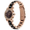 Sonata Poze Quartz Analog White Dial Two Toned Metal & Plastic Strap Watch For Women - image number 2