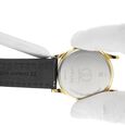 22 mm Black Genuine Leather Straps for Men - image number 6