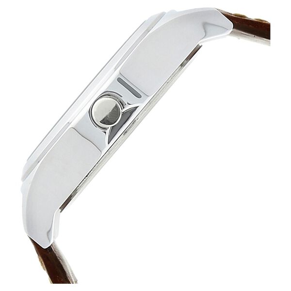 Fastrack Bare Basics Quartz Analog Beige Dial Leather Strap Watch for Girls - image number 2