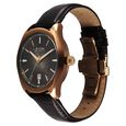 Titan Stellar Starlight Analog with Concealed Automatic and Brown Dial Brown Leather Strap Watch for Men - image number 4