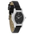 Titan Quartz Analog Black Dial Leather Strap Watch for Women - image number 1