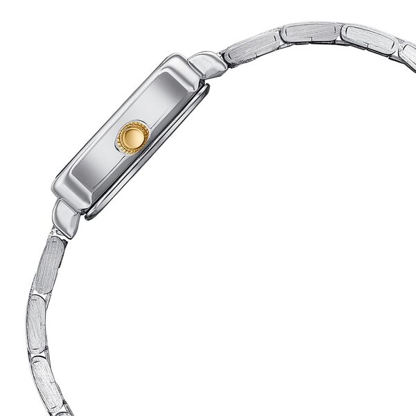 Sonata Poze Quartz Analog Mother of Pearl Dial Two Toned Metal Strap Watch For Women - image number 5