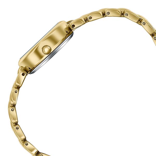 Poze Poze Quartz Analog Golden Dial Golden Metal Strap Watch For Women - image number 5
