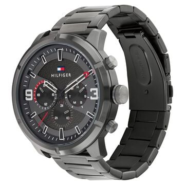Tommy Hilfiger Grey Dial Quartz Analog with Date Watch for Men