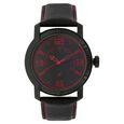 Fastrack Quartz Analog Silver Dial Leather Strap Watch for Guys