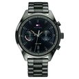 Tommy Hilfiger Quartz Multifunction Black Dial Stainless Steel Strap Watch for Men - image number 0