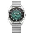 Vyb Drift By Fastrack Quartz Analog Blue Dial Silver Stainless Steel Strap Watch For Guys - image number 1