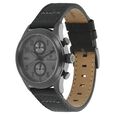 Titan Quartz Chronograph Silver Dial Leather Strap Watch for Men - image number 1