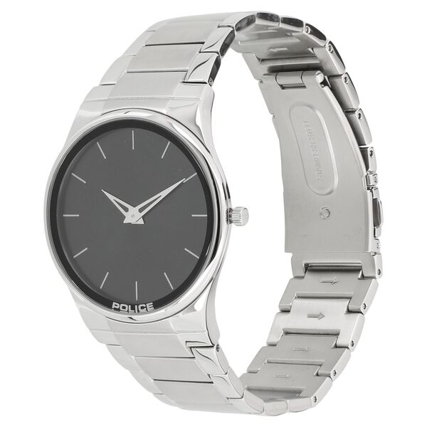 Police Quartz Analog Black Dial Stainless Steel Strap Watch for Men - image number 1