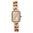 Poze By Sonata Quartz Analog Rose Gold Dial Rose Gold Metal Strap Watch For Women - image number 1