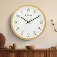 Titan Classic Quartz Analog White Dial Wall Clock With Silent Sweep Technology - image number 0
