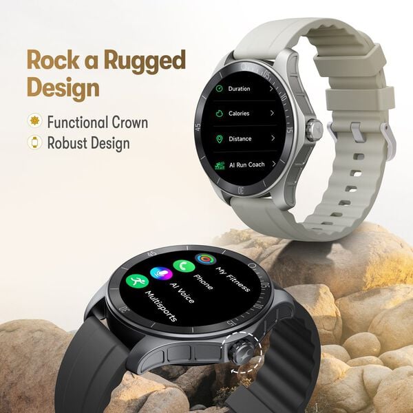 Fastrack Rogue with 3.5 CM UltraVU HD Display Sporty Smartwatch Functional Crown with AI Coach and Auto Multisport Recognition - image number 6