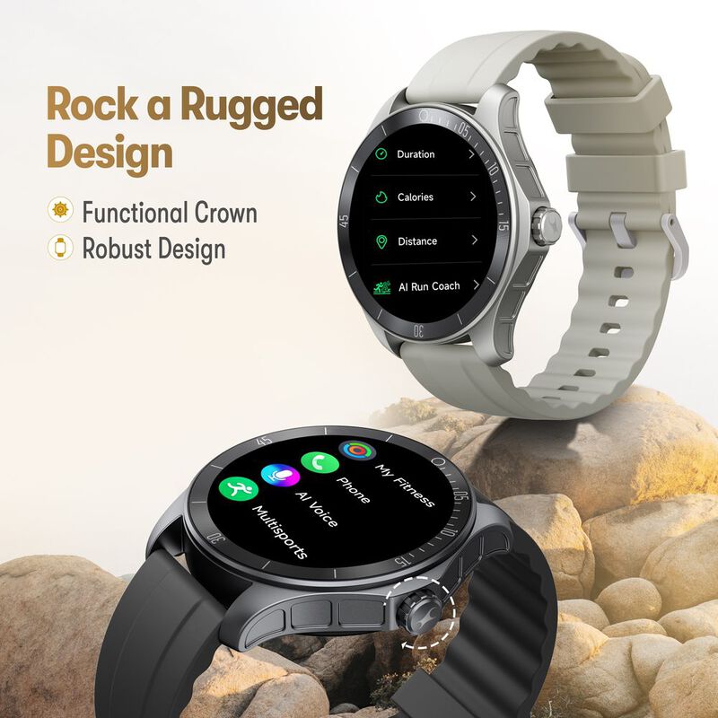 Fastrack Rogue with 1.38" UltraVU HD Display Sporty Smartwatch Functional Crown with AI Coach and Auto Multisport Recognition - image number 6