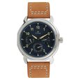 Titan Quartz Multifunction Blue Dial Stainless Steel Strap watch for Men - image number 0