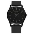 Poze by Sonata Quartz Analog Black Dial Silicone Strap Watch for Men