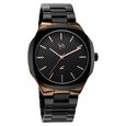 Vyb Challenger By Fastrack Quartz Analog Black Dial Black Stainless Steel Strap Watch For Guys - image number 2