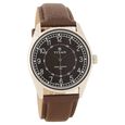 Titan Men's Timeless Charm: Men's Analog Watch with Black Dial and Brown Leather Strap - image number 0