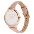 Olivia Burton Quartz Analog White Dial Leather Strap Watch for Women - image number 2
