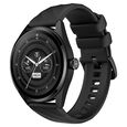 Titan Crest with 3.63 cm AMOLED Display with AOD, Functional Crown, BT Calling, Premium Smartwatch with Black Strap - image number 1