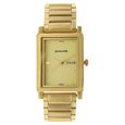 Sonata Quartz Analog Champagne Dial Metal Strap Watch for Men