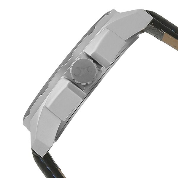 Buy Online Fastrack Quartz Analog Grey Dial Leather Strap Watch for ...