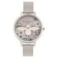 Olivia Burton Quartz Analog Silver Dial Stainless Steel Strap Watch for Women - image number 0