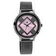 Fastrack Fit Outs Quartz Analog Blue Dial Metal Strap Watch for Girls