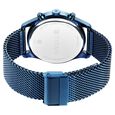 Titan Men's Sartorial Neo Splash: Blue Dial Multifunction Watch with Mesh Strap - image number 4