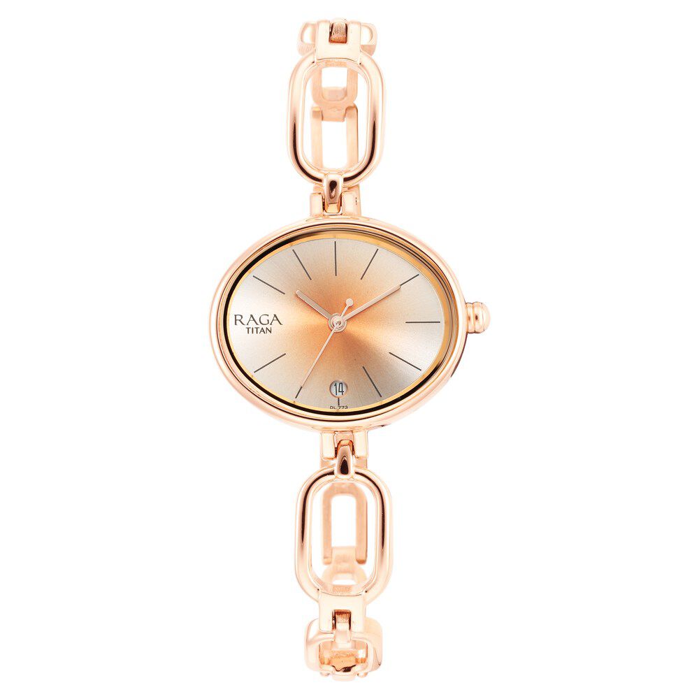 Buy Online Titan Raga Viva Silver Dial Women Watch With Metal Strap 2667wm01 p Titan