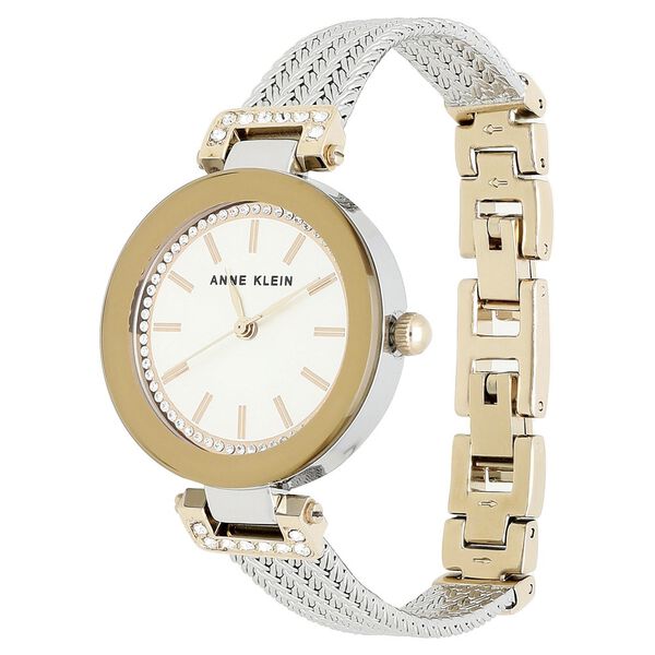 Anne Klein Quartz Analog Silver Dial Metal Strap Watch for Women - image number 2