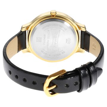 Sonata Gold Edit Grey Dial Women Watch With Leather Strap