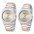 Kenneth Cole Kenneth Cole Quartz Analog Grey Dial With Rose Gold Stainless Steel Strap Watch for Couple - image number 1