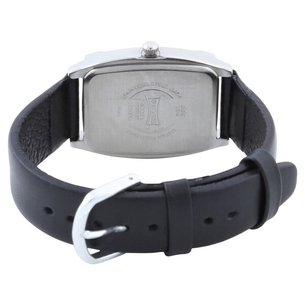 Sonata Quartz Analog Black Dial Leather Strap Watch for Men - image number 3