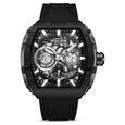 Police Quartz Multifunction Black Dial Black Colour Silicone Strap Watch For Men - image number 0
