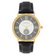 Titan Nebula Vintage 18k Gold Analog with Offset Seconds Leather Strap Watch for Men - image number 0