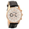 Titan Analog with Date Black Dial Leather Strap watch for Men