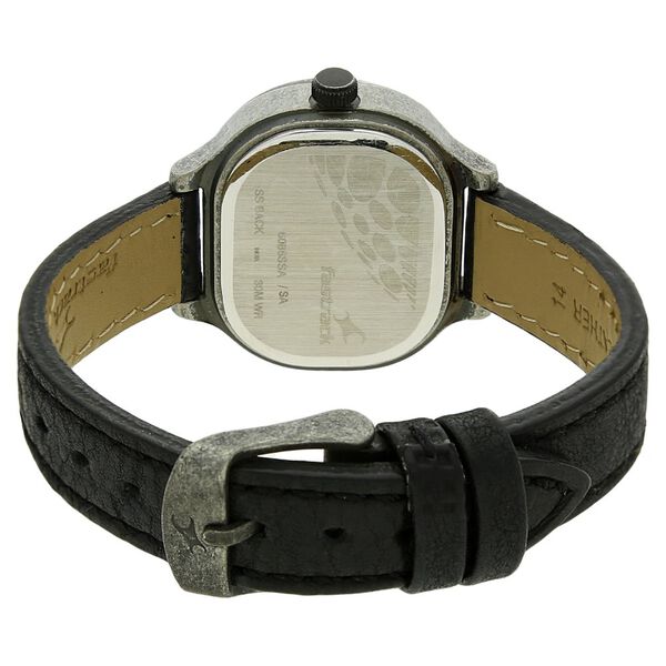 Fastrack Quartz Analog Black Dial Leather Strap Watch for Girls - image number 3