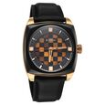 Titan Grandmaster X Gukesh Dommaraju Special Edition Tiger Eye and Black Agate Dial Premium Leather Strap Watch for Men - image number 2