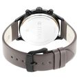 Titan Neo Silver Quartz Multifunction Leather Strap Watch for Men - image number 4