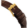 Titan Edge Monture Quartz Analog Brown Dial Brown Leather Strap Watch For Men - image number 5