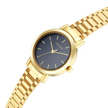 Sonata Essentials Blue Dial Stainless Steel Strap Watch for Women