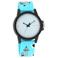 Fastrack Hashtag Quartz Analog White Dial Silicone Strap Unisex Watch