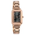 Sonata Poze Quartz Analog Black Mother Of Pearl Dial Rose Gold Colour Stainless Steel Strap Watch For Women - image number 1