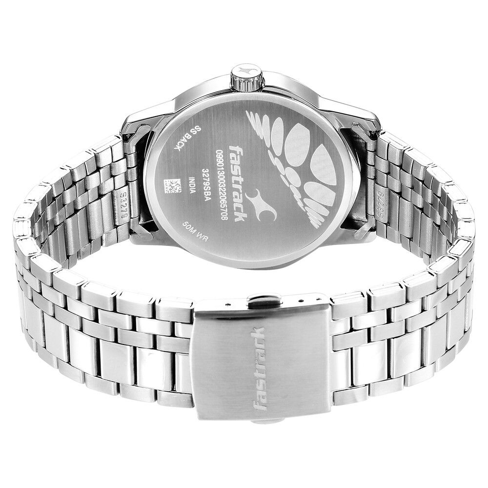 Fastrack ss back shop 50m wr