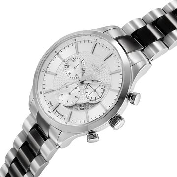 Xylys Triumph Swiss Chronograph Stainless Steel White Dial Watch for Men