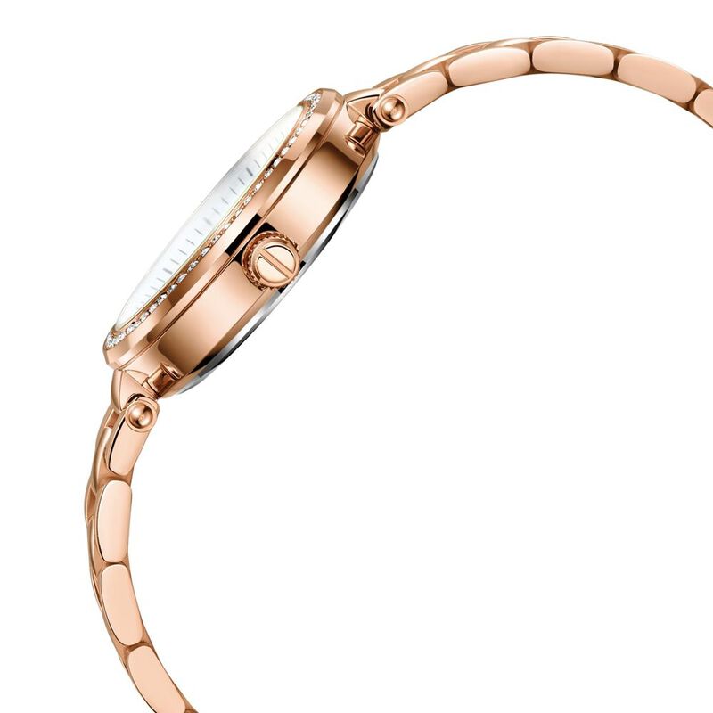 Kenneth Cole Quartz Multifunction Mother of Pearl Dial Stainless Steel Strap Watch for Women - image number 1