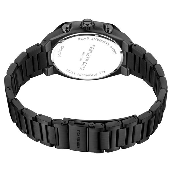 Kenneth Cole Multifunction Black Dial Watch for Men - image number 4