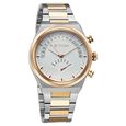 Titan Micromotors Analog with Retrograde Day and Date and Silver Dial Dual Tone Pink Stainless Steel Strap Watch for Men - image number 2
